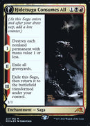 Hidetsugu Consumes All // Vessel of the All-Consuming [Kamigawa: Neon Dynasty Prerelease Promos]-1
