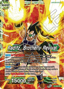 Raditz // Raditz, Brotherly Revival (P-338) [Saiyan Showdown Prerelease Promos]-2