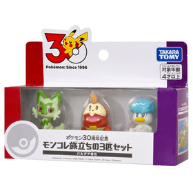 Takara Tomy Pokemon Moncolle 30th Anniversary Starter Collection Paldea Region