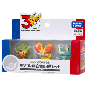 Takara Tomy Pokemon Moncolle 30th Anniversary Starter Collection Kalos Region