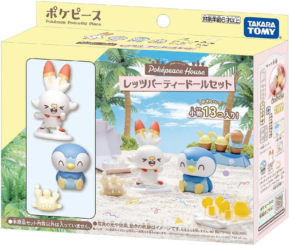 Takara Tomy Pokemon PokePeace House - Let's Party Doll Accessories Set