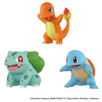 Takara Tomy Pokemon Moncolle 30th Anniversary Starter Collection Kanto Region