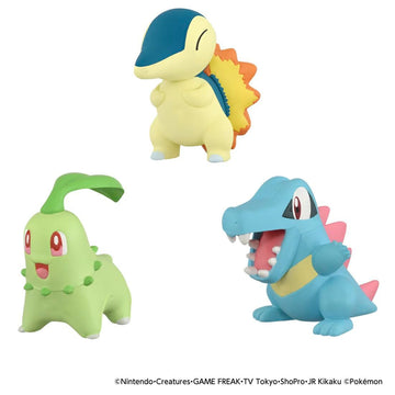 Takara Tomy Pokemon Moncolle 30th Anniversary Starter Collection Johto - 0