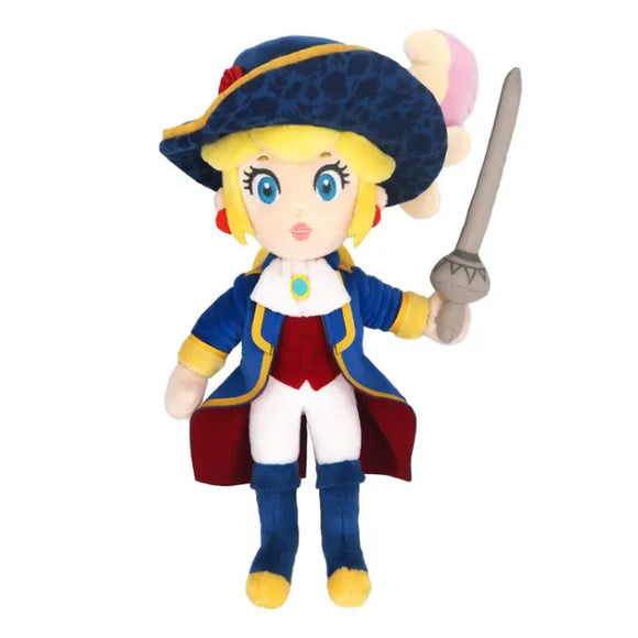 San-ei Princess Peach: Showtime! Plush Doll - Swordfighter Peach