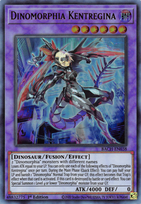 Dinomorphia Kentregina [BACH-EN038] Ultra rara 