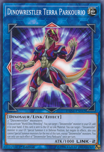 Dinosaurio luchador Terra Parkourio [DANE-EN042] Común 