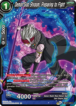 El dios demonio Shroom se prepara para luchar (BT17-124) [Ultimate Squad] 