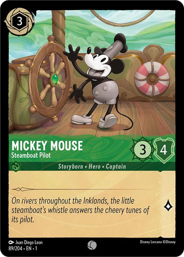 Mickey Mouse - Piloto de barco de vapor (89/204) [El primer capítulo] 