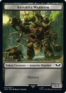Ficha de doble cara del guerrero astartes // Portador de la plaga de Nurgle [Fichas de Warhammer 40,000] -1