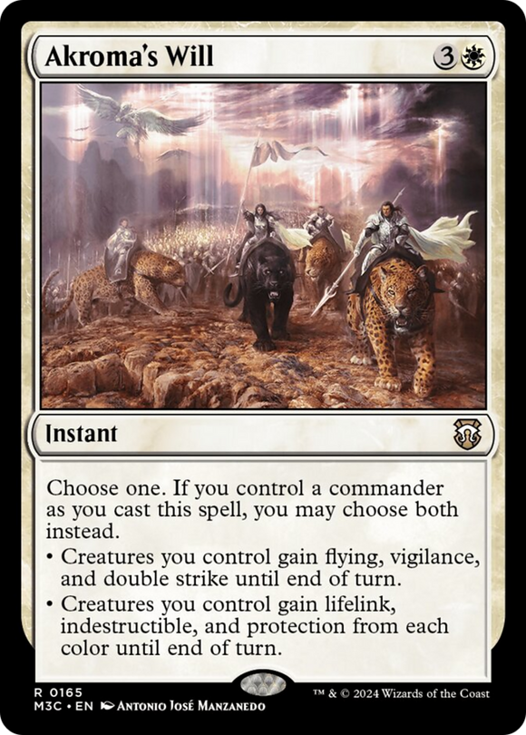 La voluntad de Akroma [Comandante de Modern Horizons 3] 