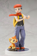 Kotobukiya ARTFX J Lucas with Chimchar 1/8 Figure (Pokemon)-1