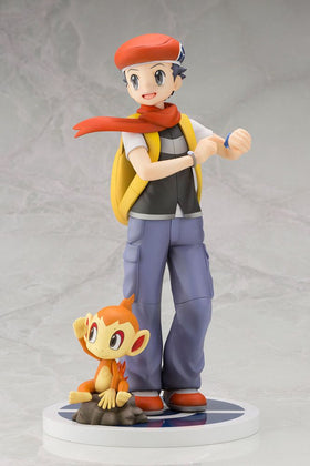 Kotobukiya ARTFX J Lucas with Chimchar 1/8 Figure (Pokemon)