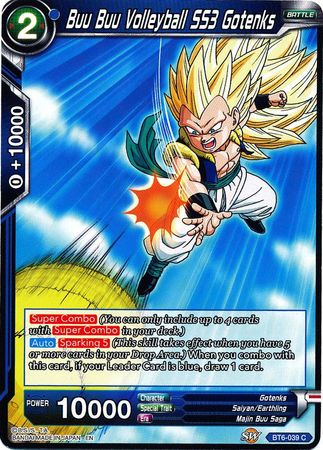 Buu Buu Voleibol SS3 Gotenks (BT6-039) [Reyes Destructores] 