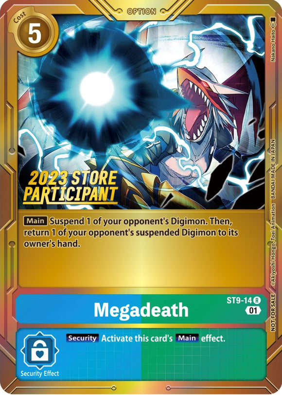 Megadeath [ST9-14] (participante de la tienda de 2023) [Mazo inicial: Ultimate Ancient Dragon Promos] 