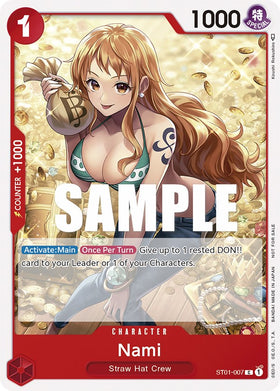 Nami (Paquete de torneo vol. 3) [Participante] [Tarjetas de promoción de One Piece] 