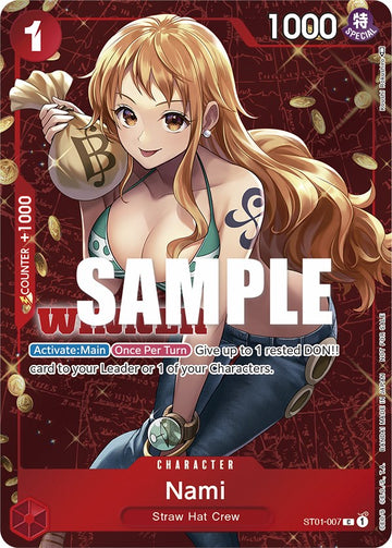 Nami (Tournament Pack Vol. 3) [Ganadora] [Tarjetas promocionales de One Piece] 
