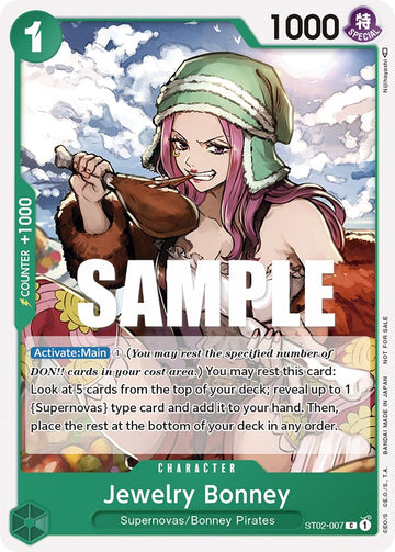 Joyas Bonney (Paquete de torneo vol. 3) [Participante] [Tarjetas de promoción de One Piece] 