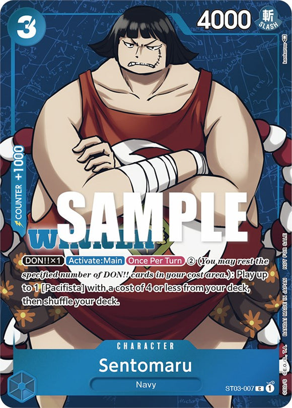 Sentomaru (Paquete de torneo vol. 3) [Ganador] [Tarjetas de promoción de One Piece] 