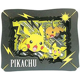 Ensky Pokemon Paper Theater Pikachu Craft Kit - 0