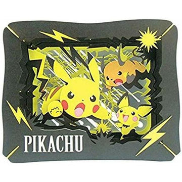 Ensky Pokemon Paper Theater Pikachu Craft Kit - 0