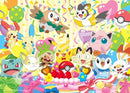 PK500-02 500P Puzzle Lets Eat Together Celebration Cake Pokemon Ensky Puzzle-2