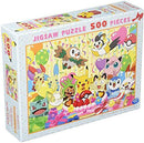PK500-02 500P Puzzle Lets Eat Together Celebration Cake Pokemon Ensky Puzzle-1