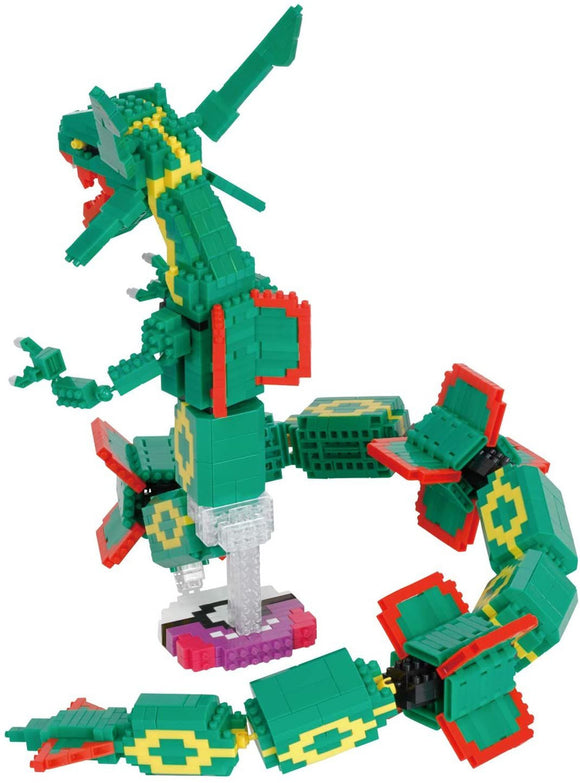 Nanoblock Pokemon Rayquaza Extreme DX