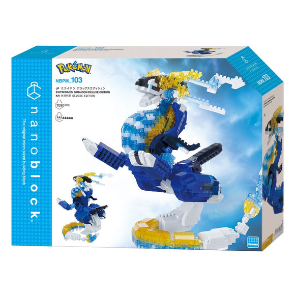 Nanoblock Pokemon Series Miraidon DX 6.3-Inch Building Block Set Success