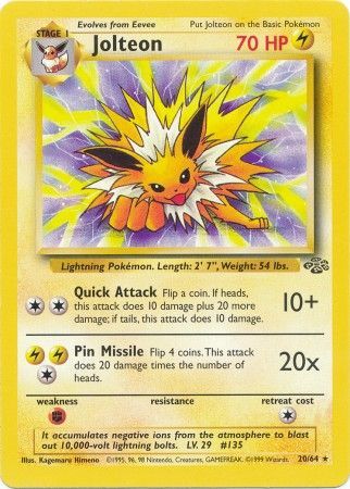 Jolteon (20/64) [Selva ilimitada] 