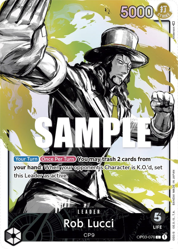 Rob Lucci (arte alternativo) [Pilares de fuerza] 