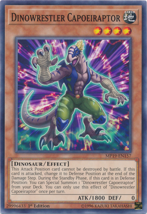 Dinosaurio luchador Capoeiraptor [MP19-EN157] Común 
