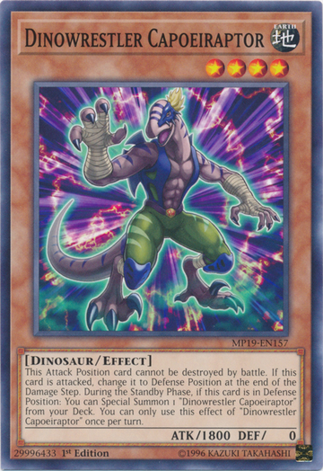 Dinosaurio luchador Capoeiraptor [MP19-EN157] Común 