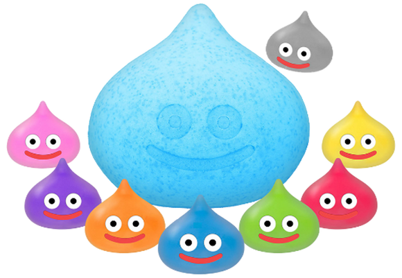 Dragon Quest Bath Ball Slime Colorful Collection