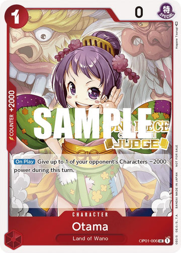 Otama (Juez) [Tarjetas de promoción de One Piece] 