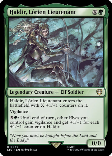 Haldir, teniente de Lorien [El Señor de los Anillos: Cuentos de la Tierra Media Comandante] 