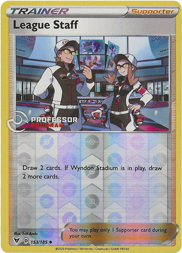 Bastón de la liga (153/185) (Promoción del programa de profesores) [Sword &amp; Shield: Vivid Voltage] 