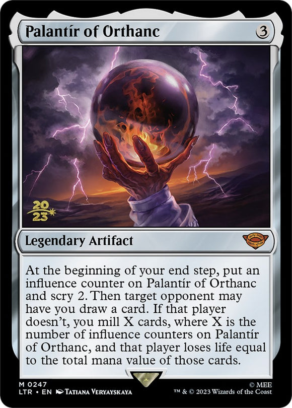 Palantir de Orthanc [Promociones previas al lanzamiento de El Señor de los Anillos: Cuentos de la Tierra Media] 