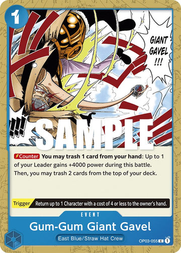 Gum-Gum Giant Gavel [Pillars of Strength] - 0