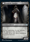 Innocent Traveler // Malicious Invader (Showcase Fang Frame) [Innistrad: Crimson Vow]-1
