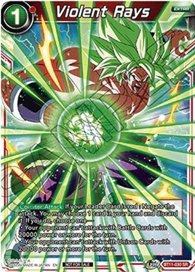 Violent Rays (BT11-030) [Tarjetas de promoción de torneos] 