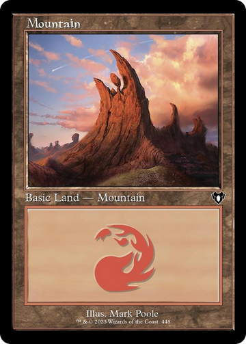 Montaña (448) (Retro) [Comandante Masters] 