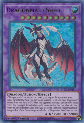 Dragonmaid Sheou [ETCO-EN041] Ultra rara 