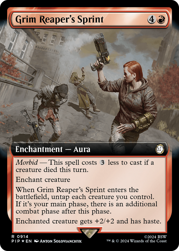 Sprint de la Parca (ilustración extendida) (reflectante de Surge) [Fallout] 