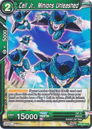Cell Jr., Minions desatados (BT9-040) [Embestida universal] 