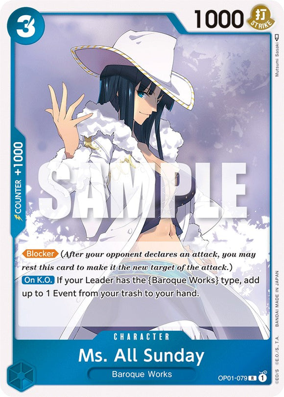 La señorita All Sunday [Romance Dawn] 