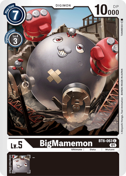 BigMamemon [BT6-063] [Doble Diamante] 