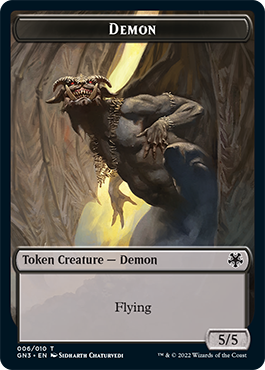 Bird Illusion // Demon Double-Sided Token [Game Night: Free-for-All Tokens] - 0