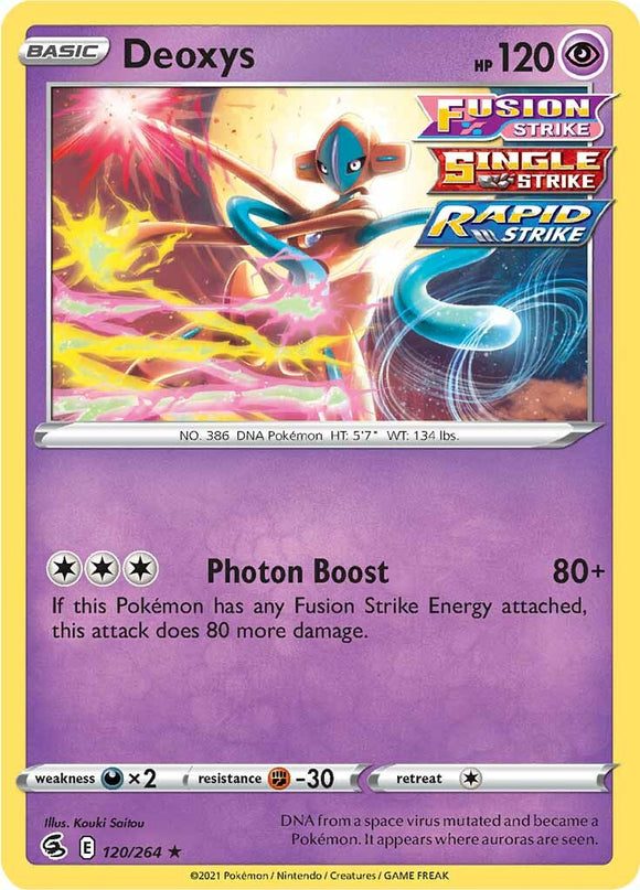 Deoxys (120/264) [Espada y escudo: Golpe de fusión] 