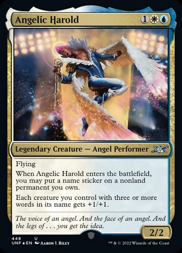 Harold angelical (galaxia de papel de aluminio) [Unfinity] 