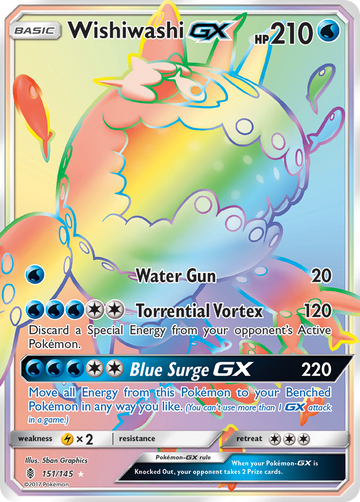 Wishiwashi GX (151/145) [Sol y Luna: Guardianes en ascenso] 
